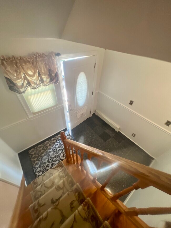 Stairs looking down - 2829 Amboy Rd