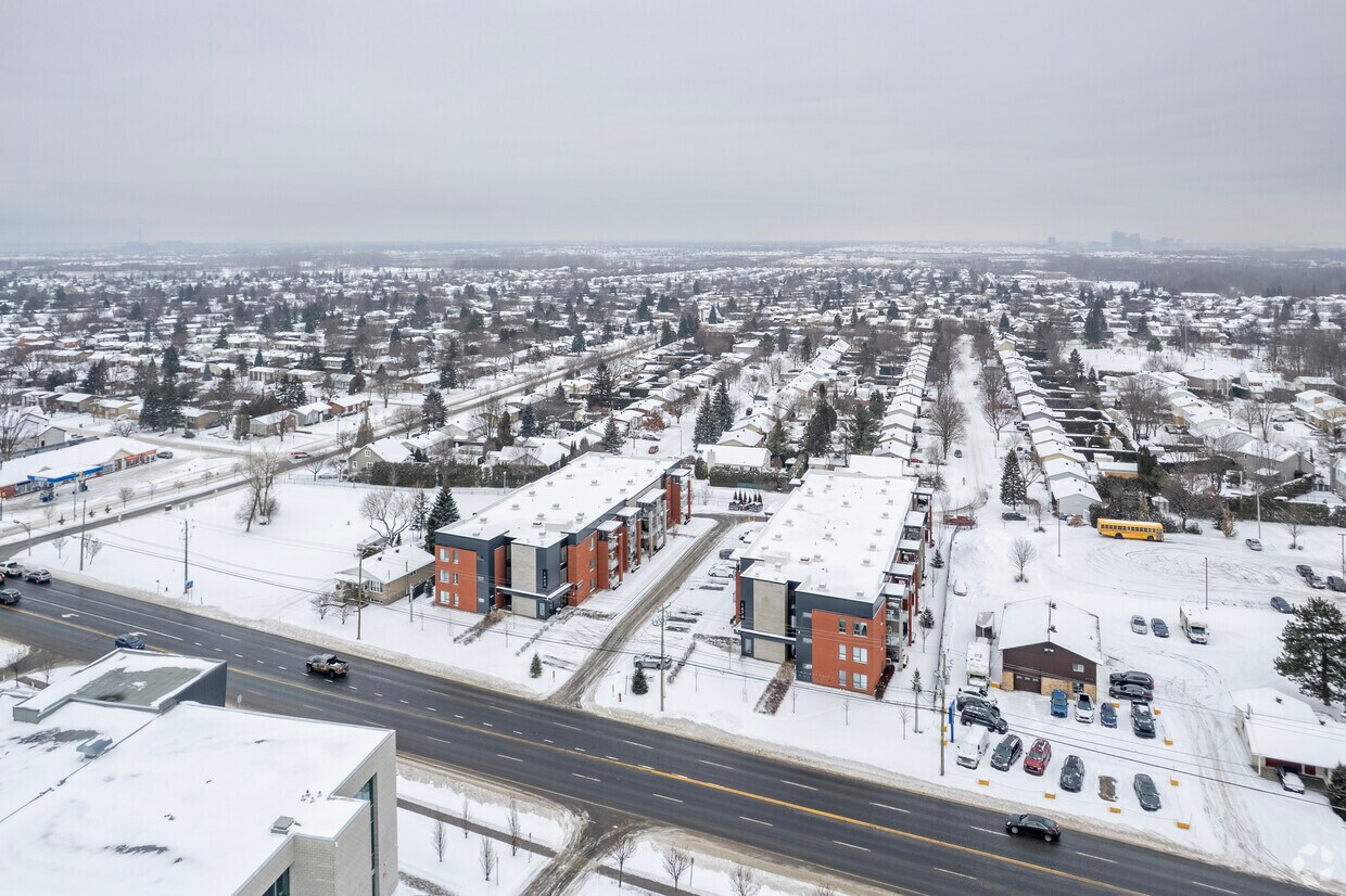 Photo aérienne - Terrasse Cent4