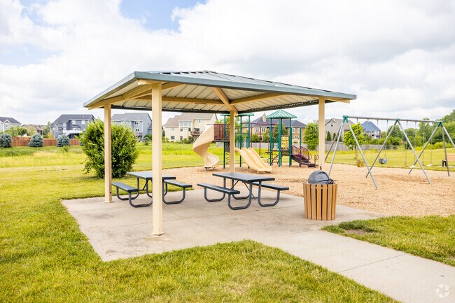 North Pointe Park shelter in Grimes is a quiet oasis where residents can enjoy a picnic.