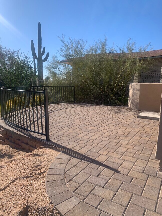 Patio northwest view - 8317 E Scarlet