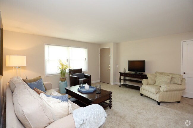 Sala de estar - Greenville Place Apartments
