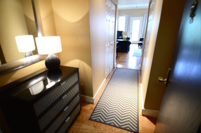 Hallway leading to 2 large closets - 2127 California St NW