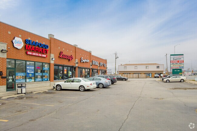 There are many options for shopping including Seafood Market in South Holland.