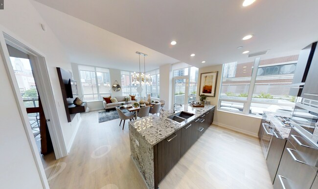 Living Room - 350 W Chicago Ave