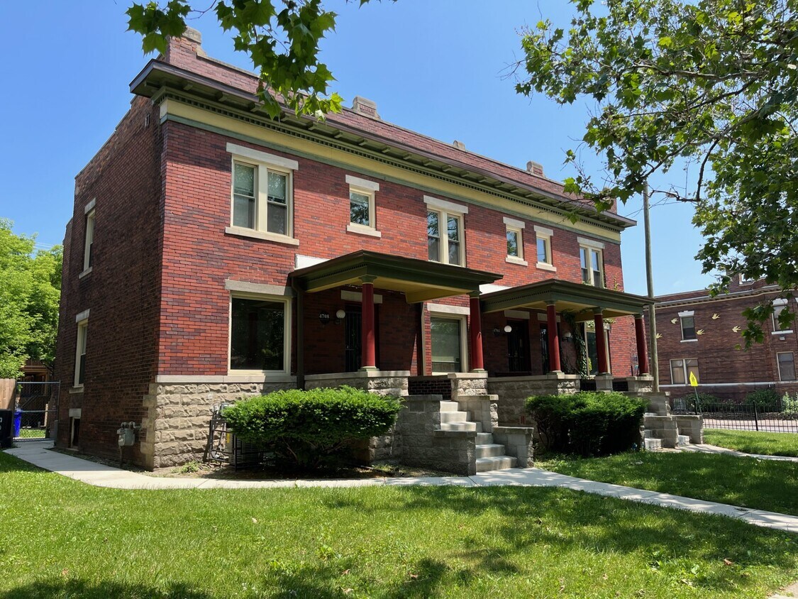 4708 Commonwealth St, Detroit, MI 48208 Townhome Rentals in Detroit