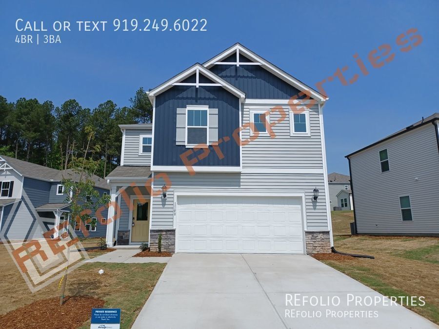 Primary Photo - 2022 Built 4 Bedroom 2-Car Garage Home @ B...