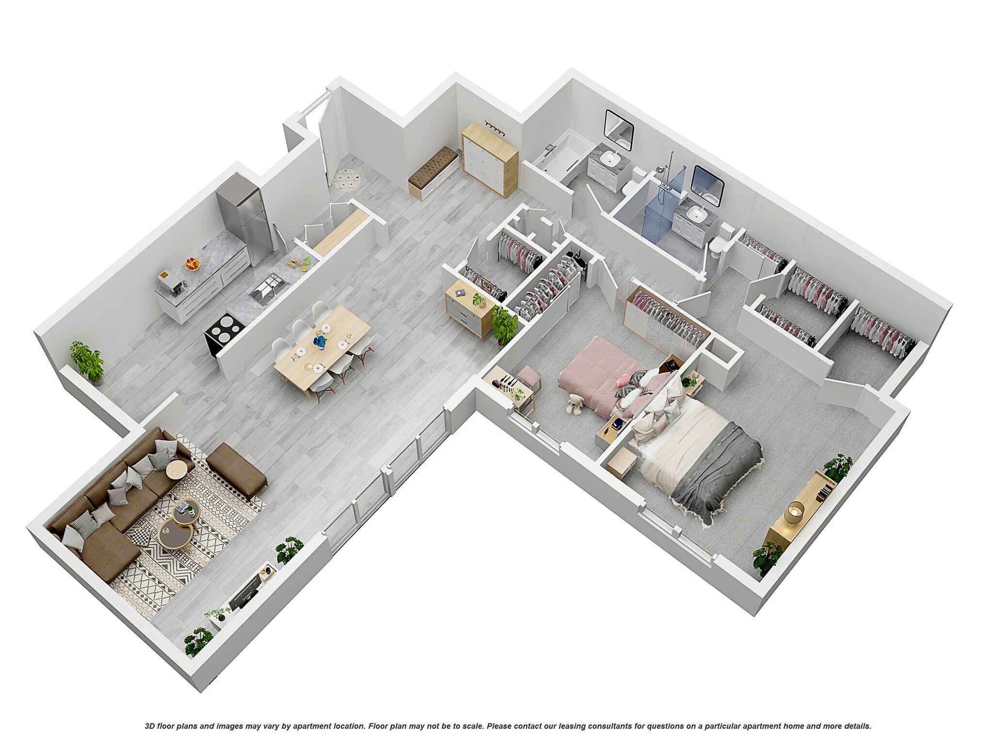 Blair House Apartments – 2 BED 2 BATH