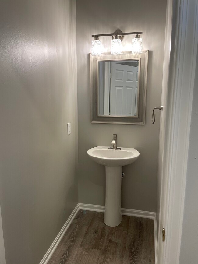 Main floor half bath - 3922 Kathryn Jean Ct Townhome