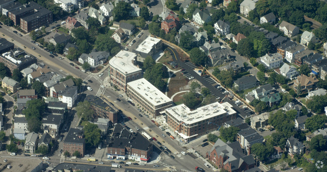 Aerial Photo - Uphams Corner