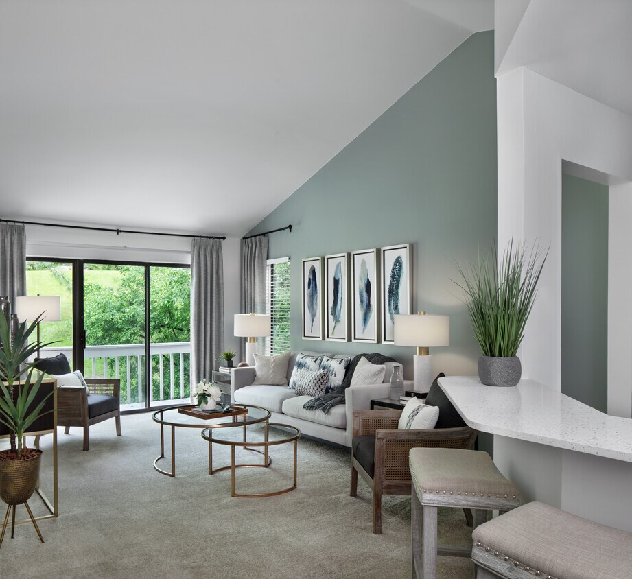 Modelo amueblado de 2 habitaciones - River Oaks Apartments of Rochester Hills