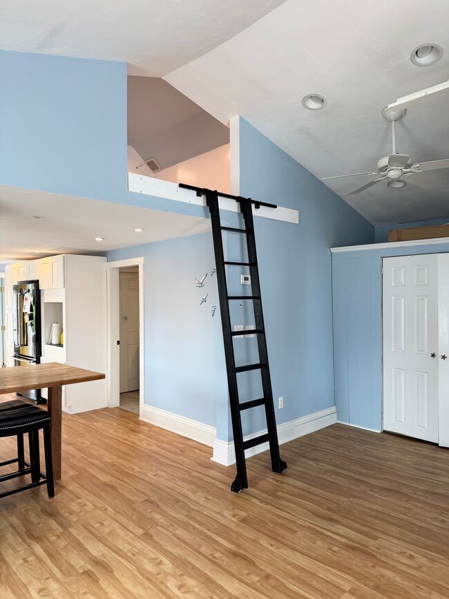 Ladder to loft area - 128 Atlantic Ave