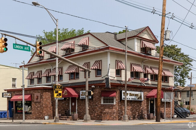 The exterior of the Tap House at Linden Station in Linden, NJ.