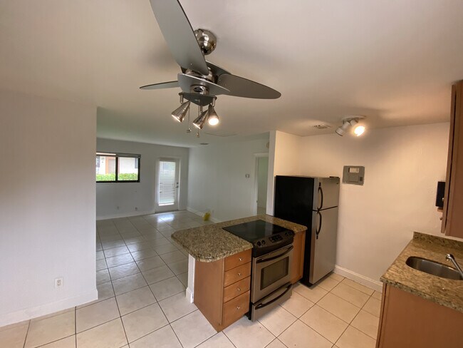 Kitchen and Living - 1021 NW 1st Ave