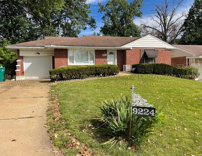 9224 Longridge Dr, Saint Louis, MO 63137 House Rental in Saint Louis