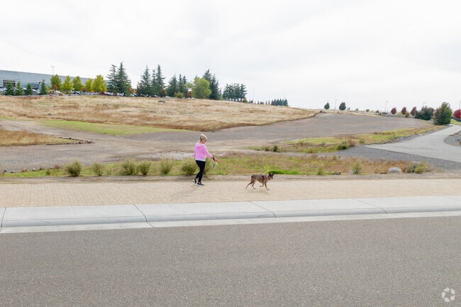 The open spaces are great for walks.