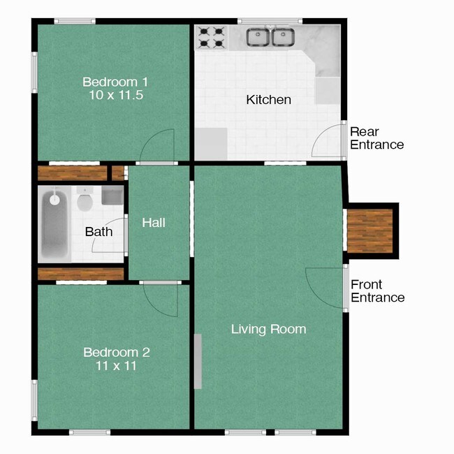 16 Hawthorne St Unit 6 BR1, Plymouth, NH 03264 Apartment for Rent in