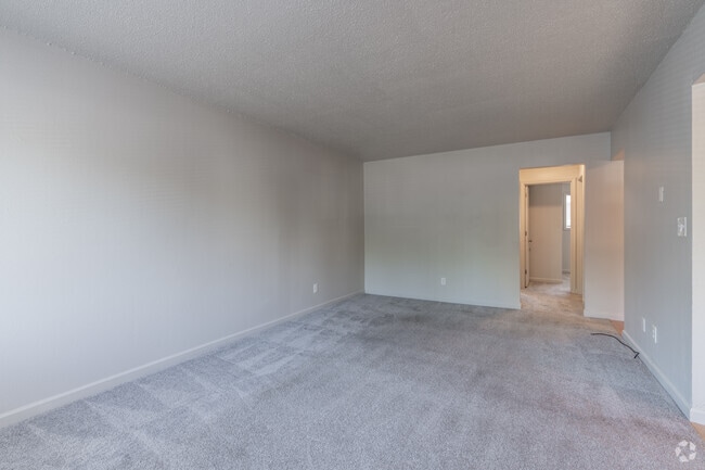 2 habitaciones, 1 baño - 855 pies cuadrados - Sala de estar - Willow Lake Apartments