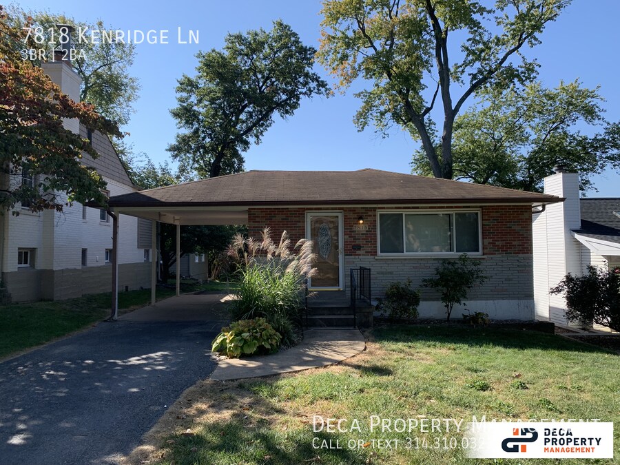 7818 Kenridge Ln, St. Louis, MO 63119 House Rental in St. Louis, MO