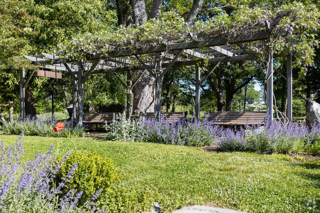 Shakespeare Garden in Plainfield recreates the charm of an English garden.