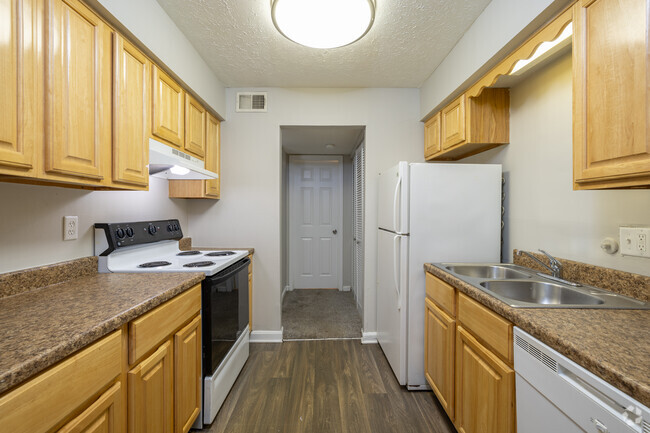 1HAB, 1BA - Cocina de 865 pies cuadrados - Newberry Parc