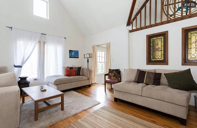 Upper level living room - 1016 Lancaster Ave