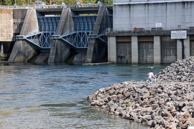 Local fishermen love to cast their lines here to catch some of the best fish in Eaton.
