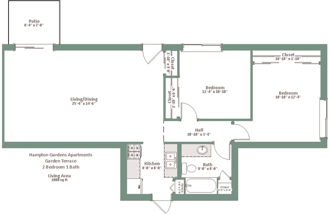 Interior Photo - Hampton Gardens