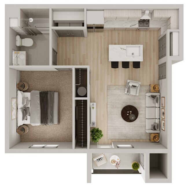 Interior Photo - The Belfair View Apartments