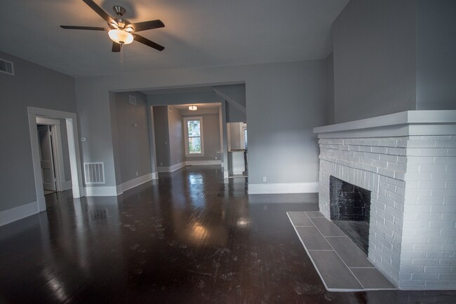 Open and inviting living area with tons of natural light - 714 Gillespie St