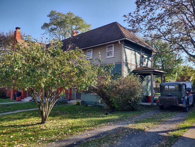 Apartment has its own private driveway. - 803 Pearl St