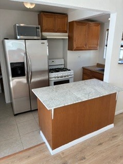 Marble countertop island... - 18771 Strathern St
