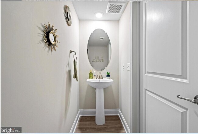 Lower (1st Floor) Half Bath - 1220 Fenwick Rd