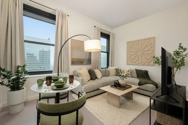 La sala de estar del Director en Midland Lofts - Midland Lofts