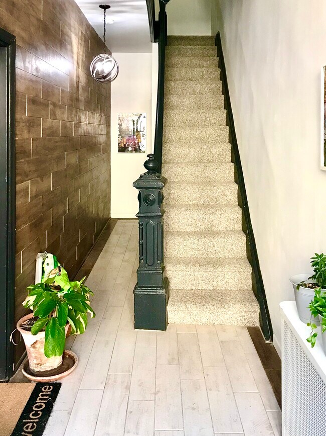 Interior stairs - 65 Kingston Ave