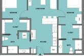 2 BEDROOM D1