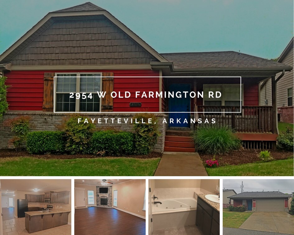 2954 W Old Farmington Rd, Fayetteville, AR 72704 House Rental in