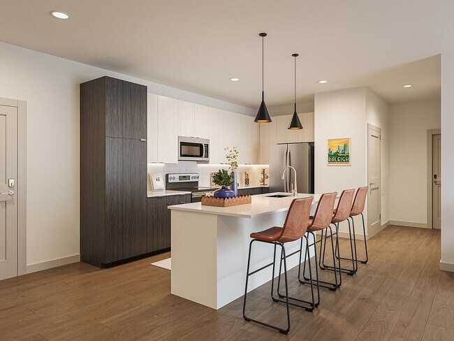 Luxury-Kitchen-Signature-at-Varsity-Apartments-Near-NC-State - Signature at Varsity