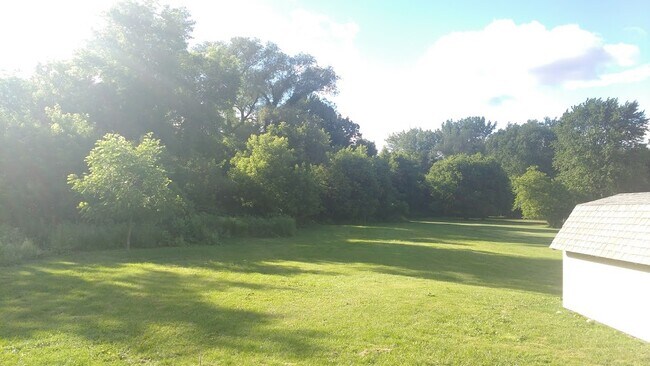 Peaceful, private backyard. - 181 W Seneca St
