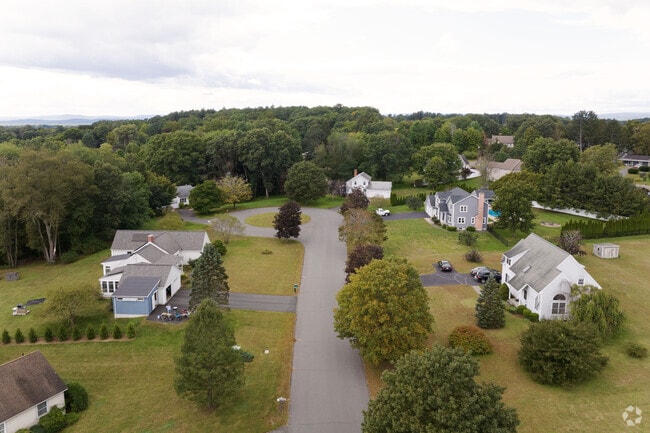 Cul-de-sac's are common and a great way for your kids to play safely in Hadley, MA.