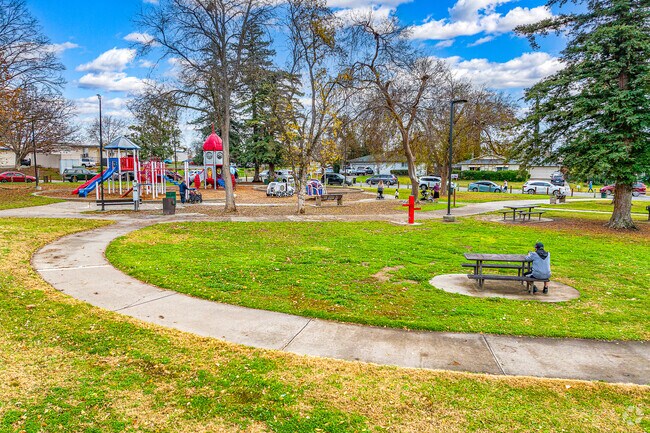 Enjoy a nice afternoon outside at Pioneer Park in Carmichael.