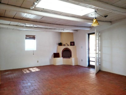 Living room and front door - 11 Camino de las Brisas