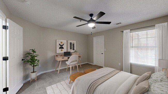 Spacious bedrooms. - Preston Hills at Mill Creek Apartments