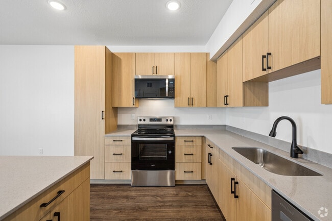 1 dormitorio, 1 baño - 737 pies cuadrados - Cocina - H Lofts