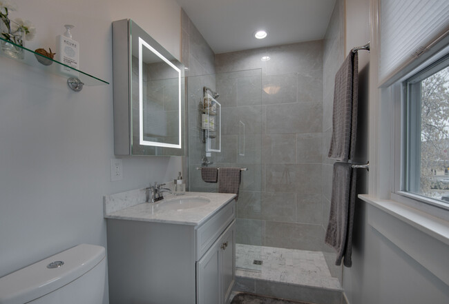 The master bedroom bathroom - 3020 Columbus Ave