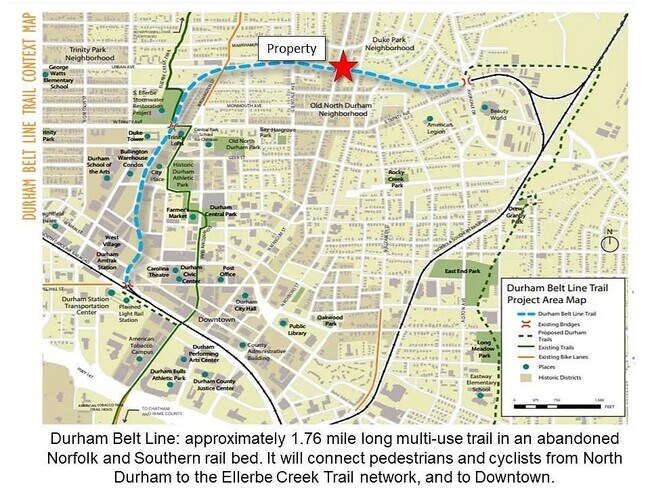 Map - 1306 N Mangum St