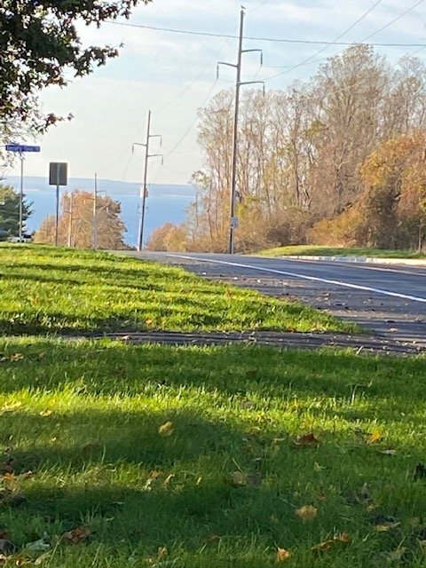 View toward East Passage from front lawn - 140 Green Ln