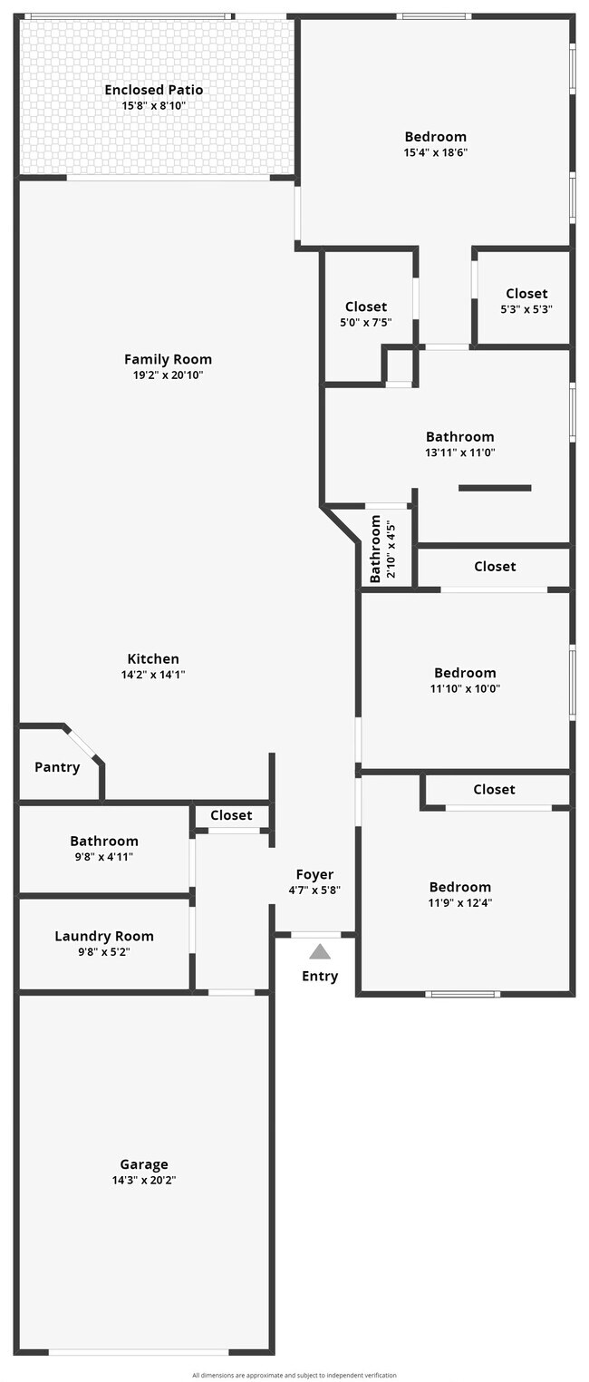 Distribución de la planta - 627 SW 47th Ter