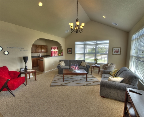 Living Area - The Reserves at Prairie Ridge