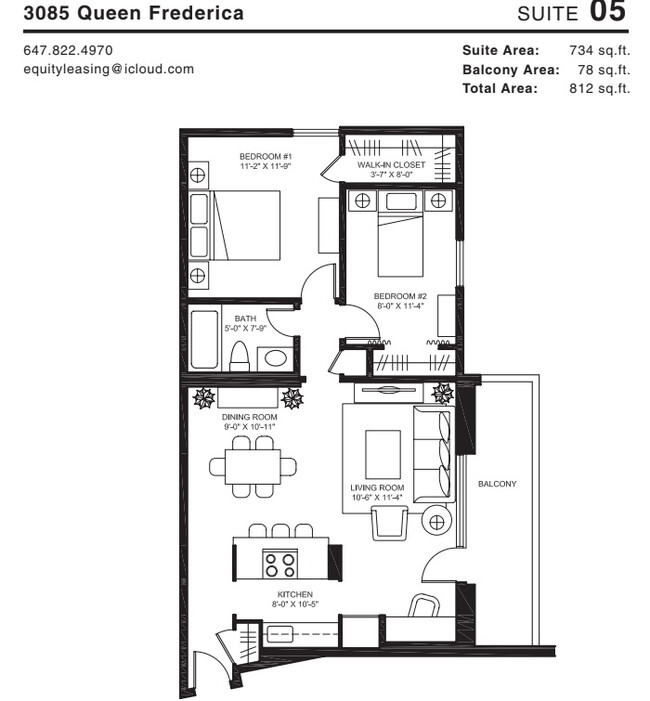 Plan d&#39;étage - Benson Towers