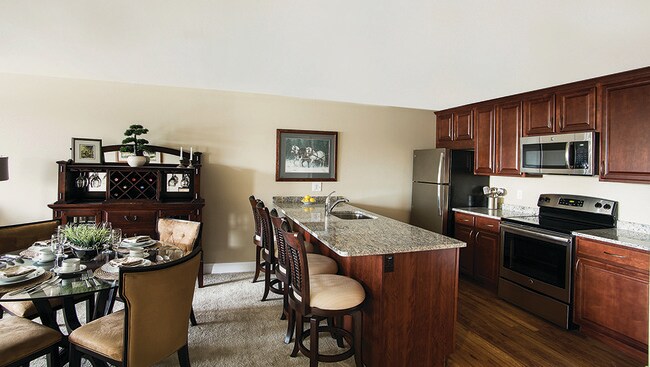 Kitchen - Harrison Hill Apartments